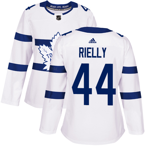 Adidas Maple Leafs #44 Morgan Rielly White Authentic 2018 Stadium Series Women's Stitched NHL Jersey
